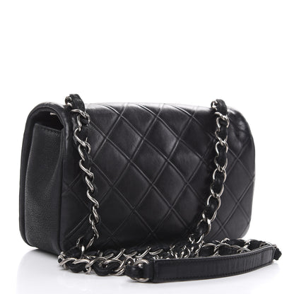 Chanel Calfskin Diamond Embossed New Chic Flap Black 3 of 18