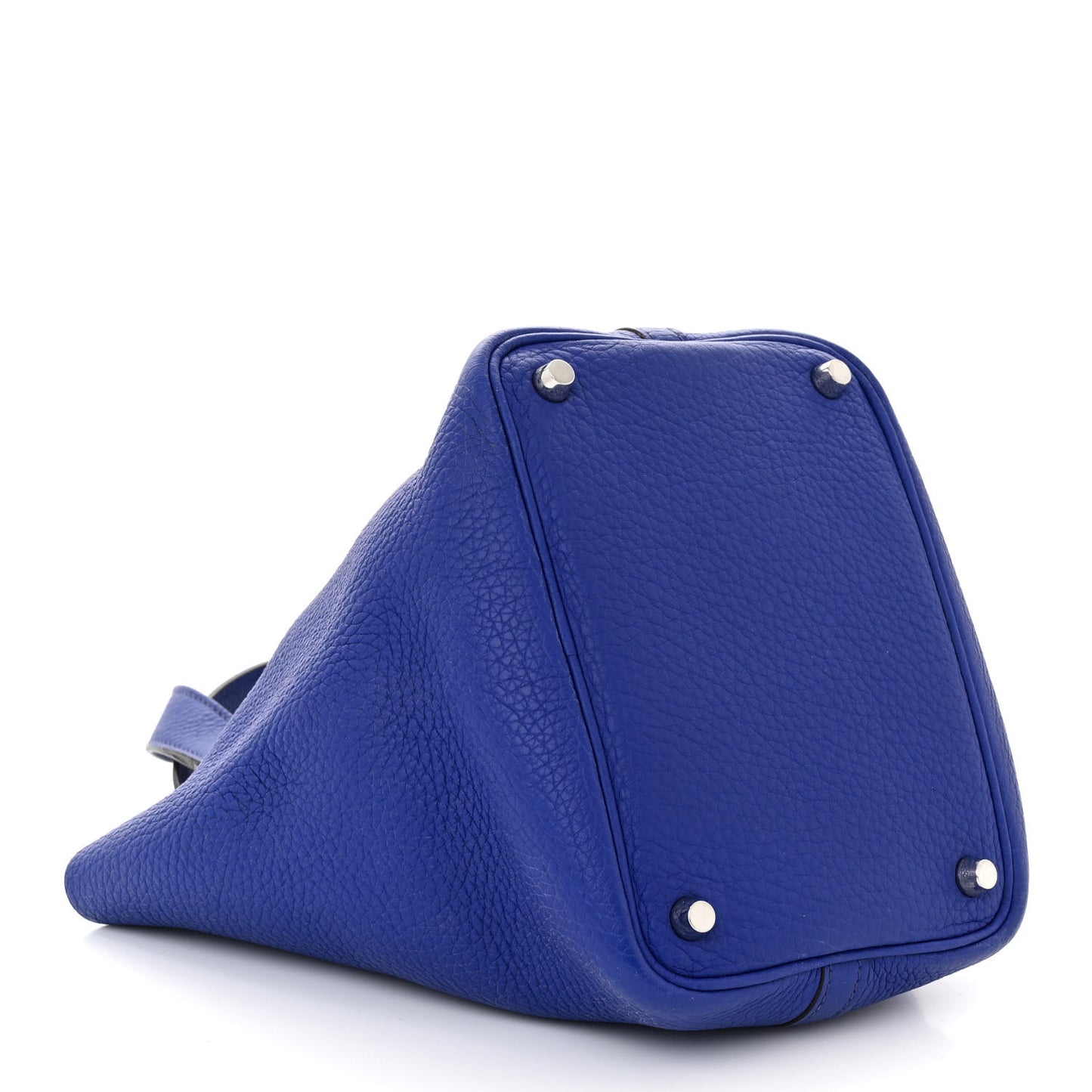 Taurillon Clemence Picotin Lock 18 PM Bleu Electrique