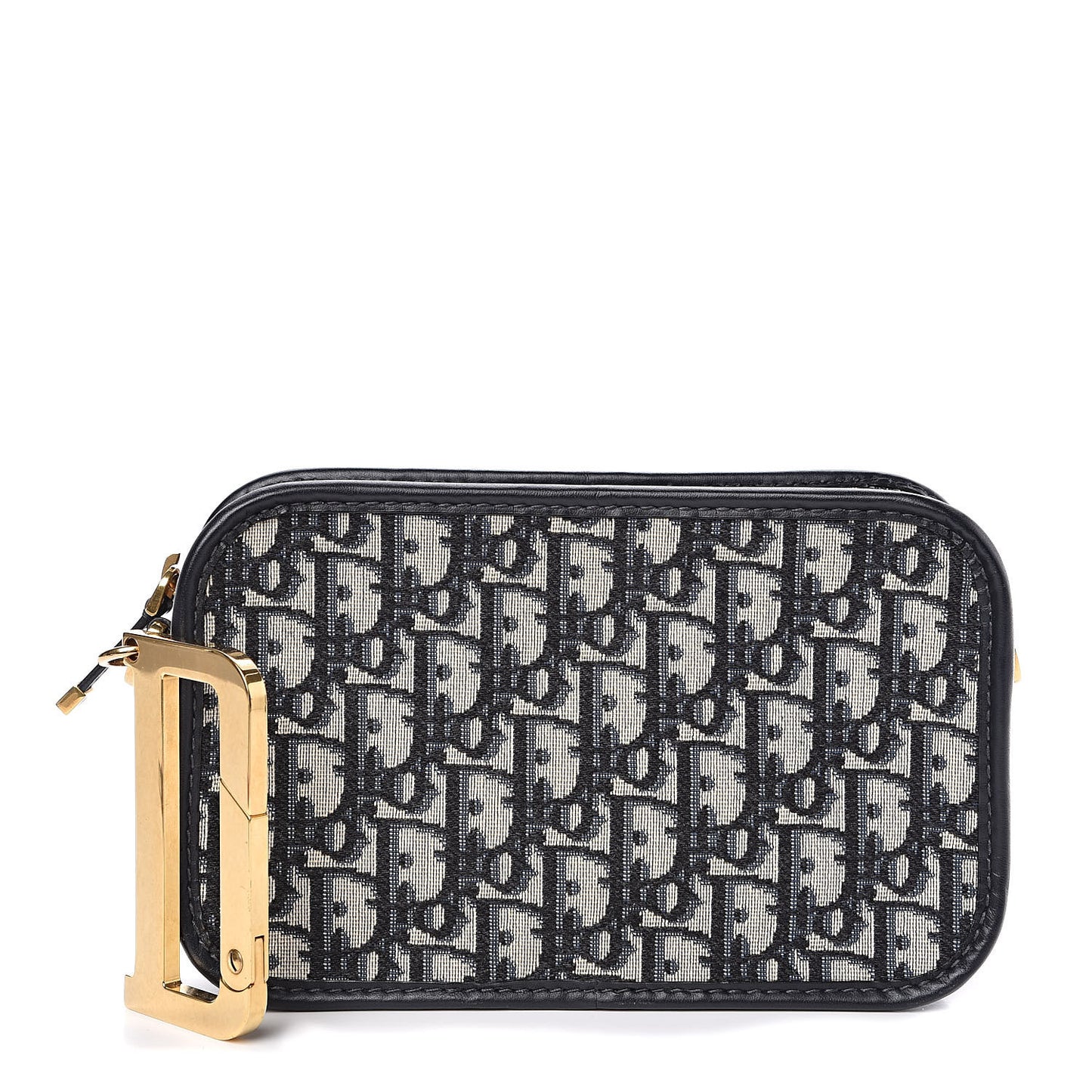 Oblique Diorquake Clutch Blue