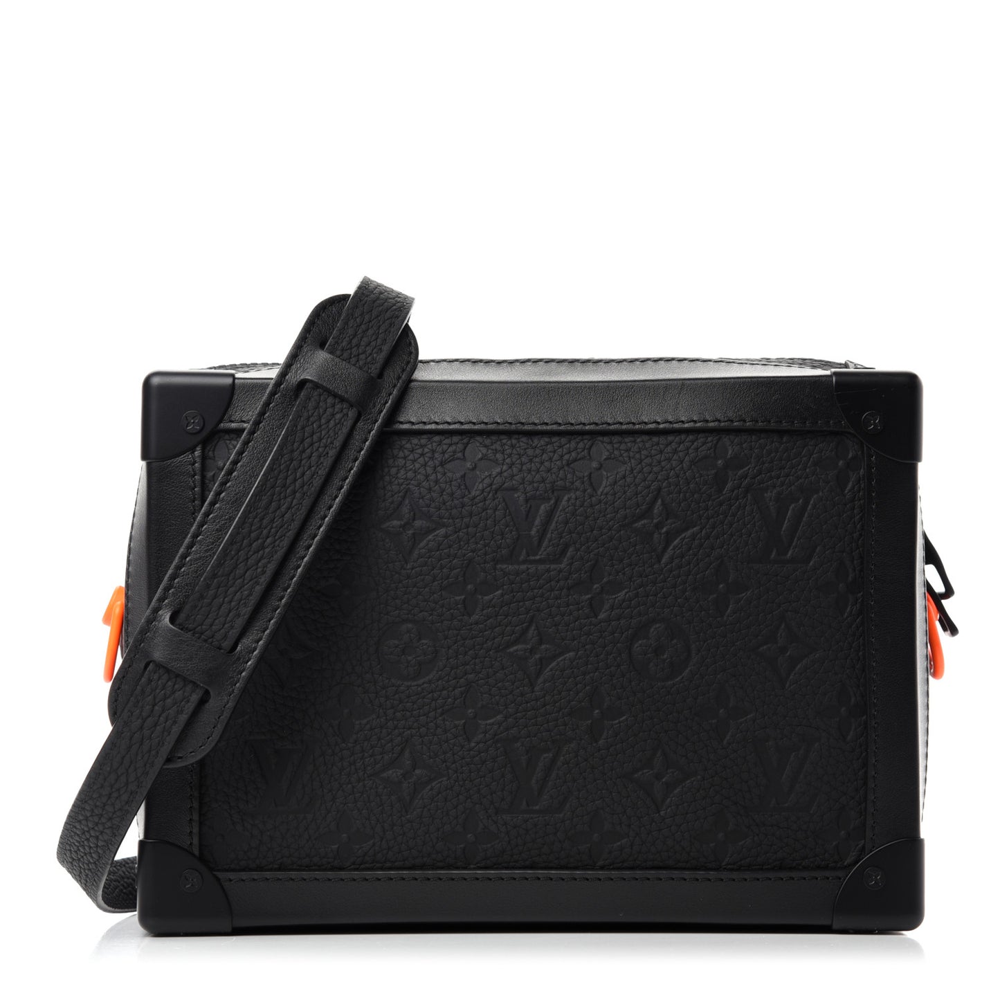 Taurillon Monogram Solar Ray Soft Trunk Black