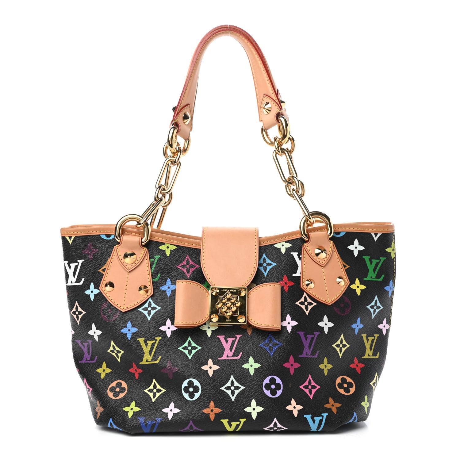 Louis Vuitton Monogram Multicolor Annie MM Black 1 of 9