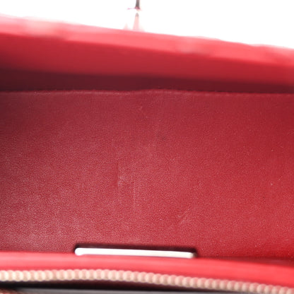 Chanel Snakeskin Mini Square Flap Red 5 of 11