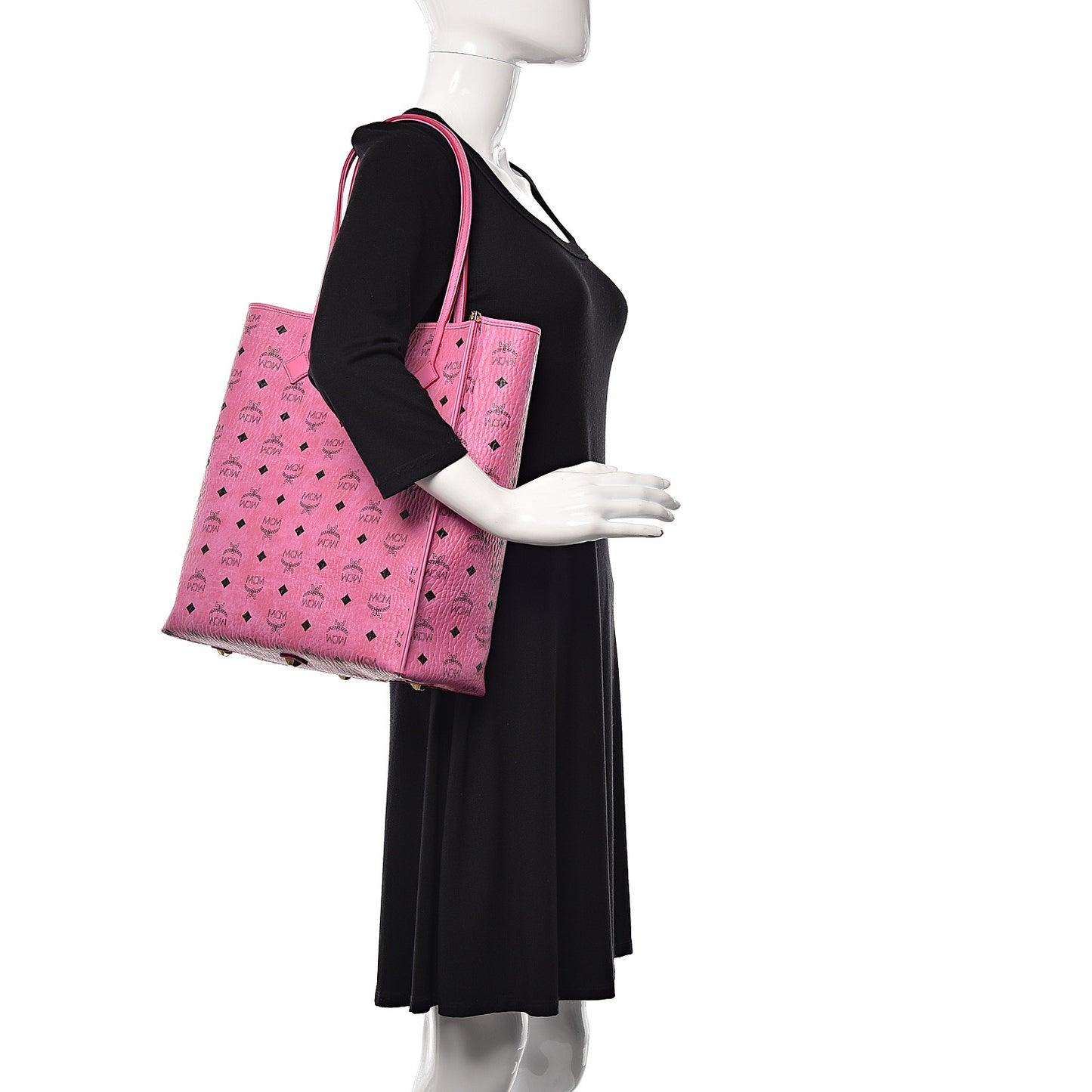 Visetos Kira North South Shopper Tote Pink