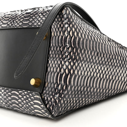 Celine Watersnake Mini Belt Bag White Black 8 of 11