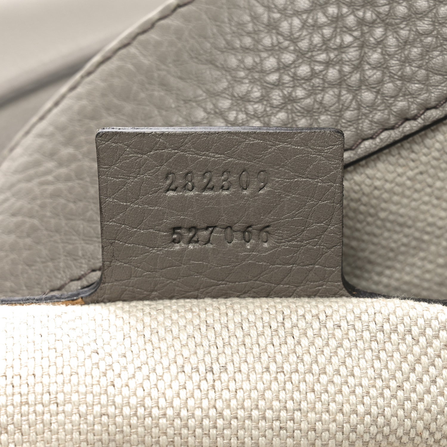 Gucci Pebbled Calfskin Medium Soho Shoulder Bag New Fango 6 of 9