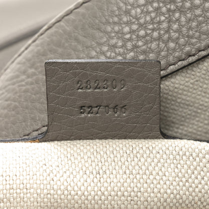 Gucci Pebbled Calfskin Medium Soho Shoulder Bag New Fango 6 of 9