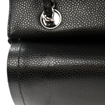 Chanel Caviar Quilted Medium Double Flap Black 15 of 16
