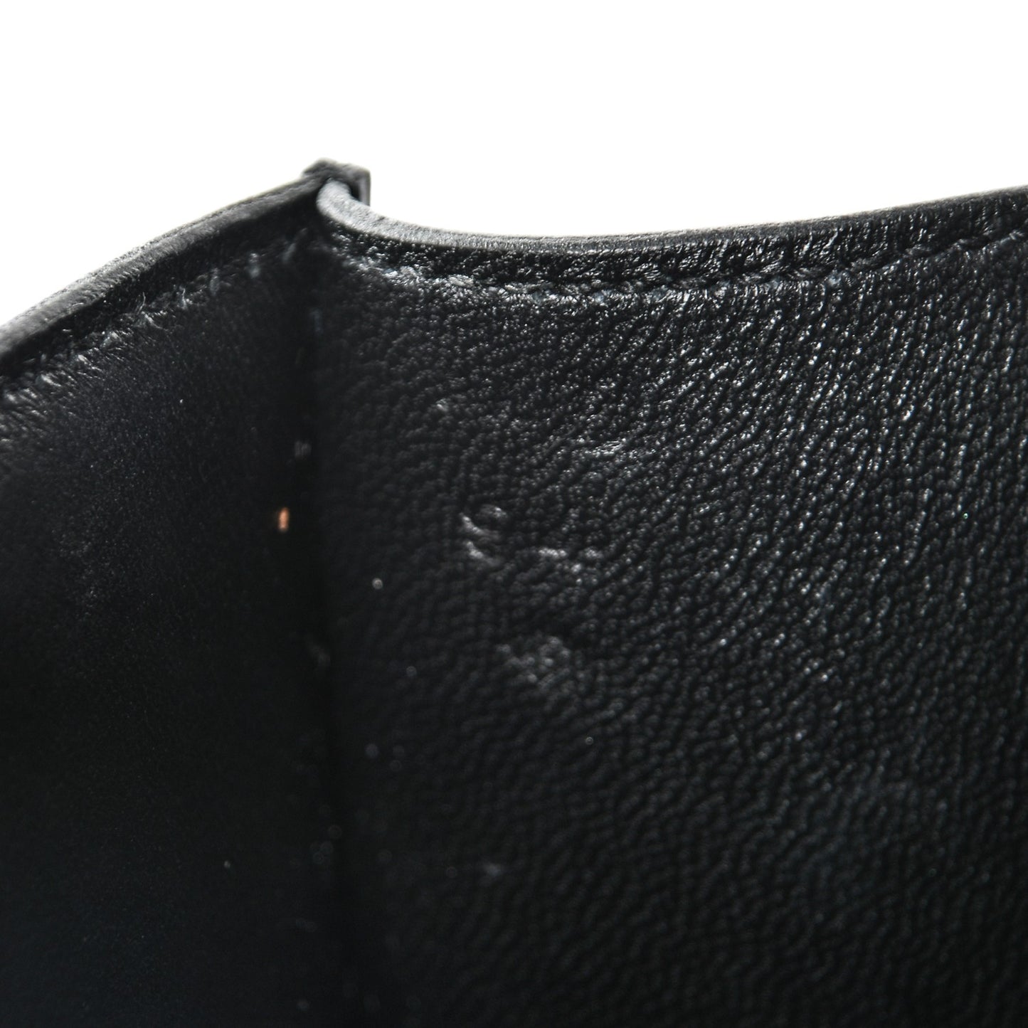 Tadelakt Egee Clutch Black