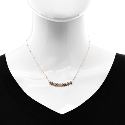 Cartier 18K Pink Gold Small Clash de Cartier Necklace 2 of 6