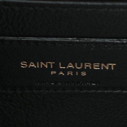 Saint Laurent Calfskin Y Quilted Monogram Small Loulou Chain Satchel Ivory 7 of 10