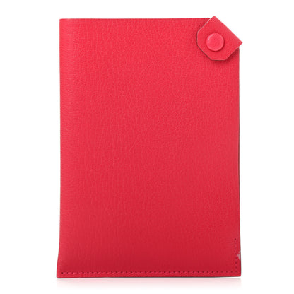 Hermes Chevre Chamkila Tarmac PM Passport Holder Rose Extreme 1 of 7