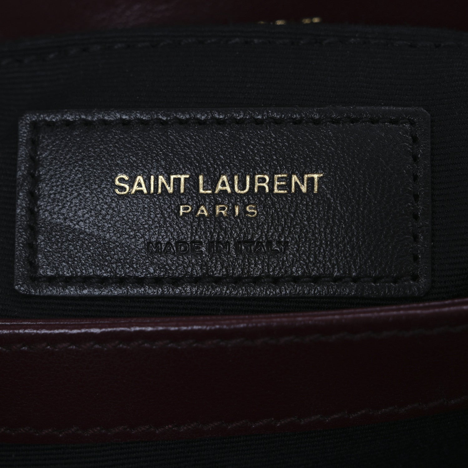 Saint Laurent Calfskin Y Quilted Monogram Toy Loulou Monogram Crossbody Bag Rouge Legion 7 of 13