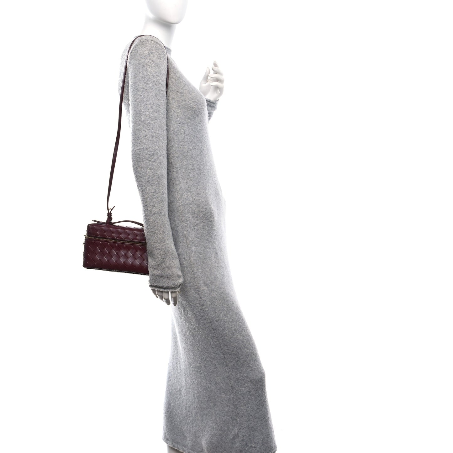 Nappa Intrecciato Bang Bang Vanity Case Barolo