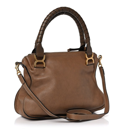 Chloe Calfskin Medium Marcie Satchel Nut 3 of 15