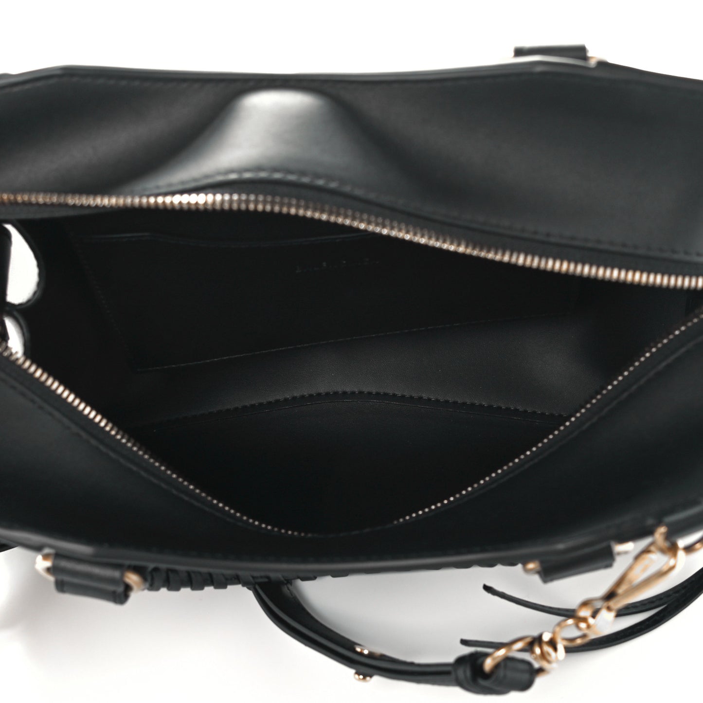 Smooth Calfskin Neo Classic Brass Hardware S City Black