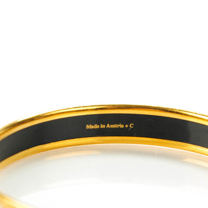 Hermes Enamel Printed Narrow Bracelet 65 5 of 5