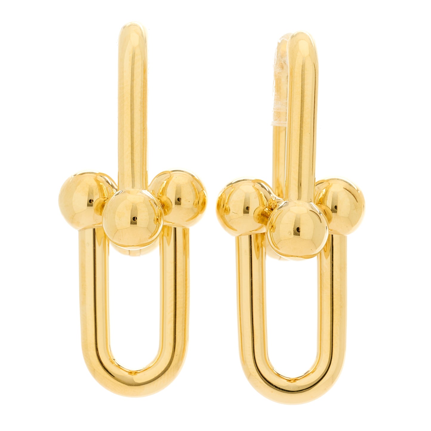 18K Yellow Gold Extra Large HardWear Link Earrings