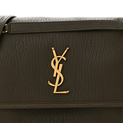Saint Laurent Grained Lambskin Monogram Medium Niki Chain Satchel Light Musk 8 of 14