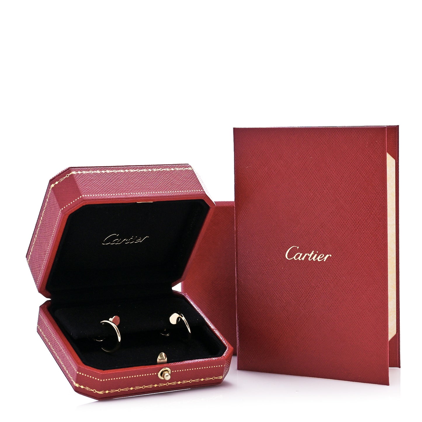 18K Yellow Gold Juste Un Clou Hoop Earrings