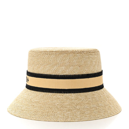 Louis Vuitton LV Straw Bucket Hat M Natural 4 of 10
