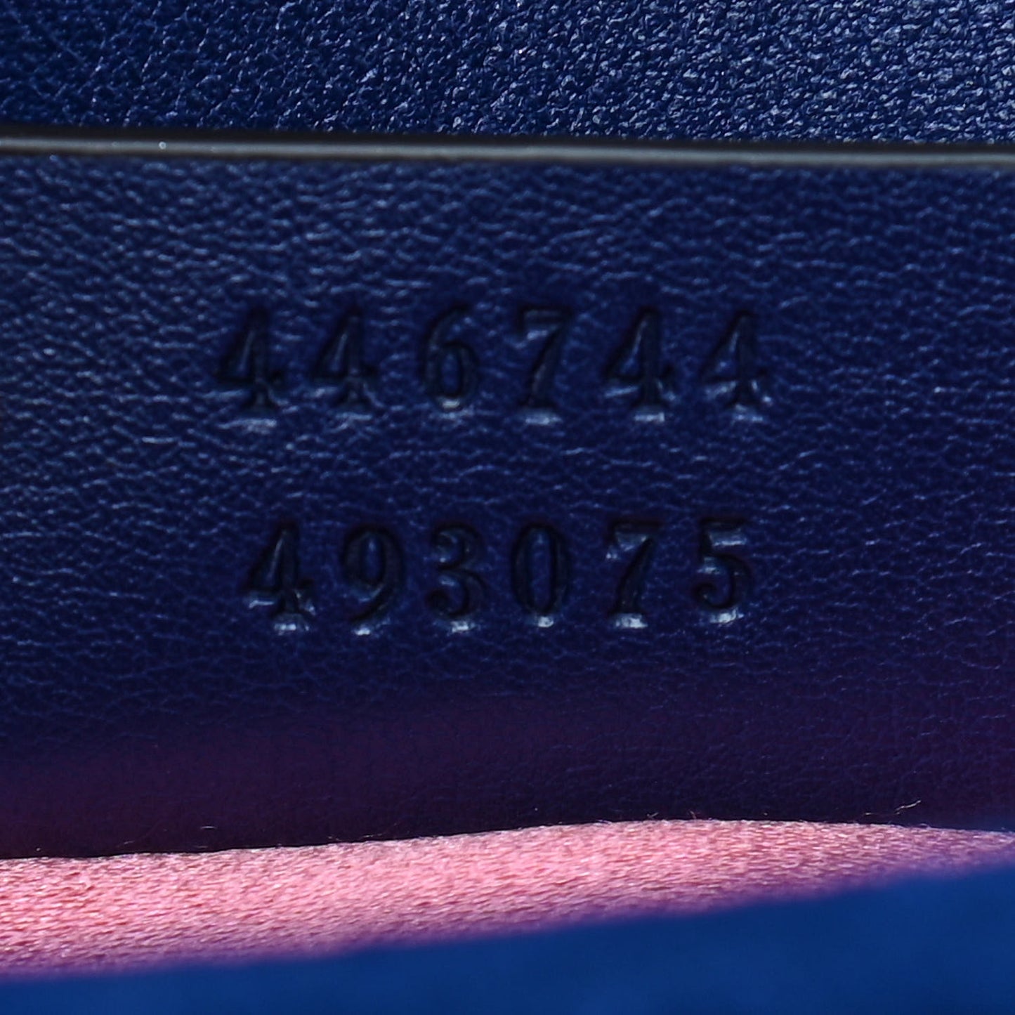 Velvet Matelasse Mini GG Marmont Shoulder Bag Cobalt Blue