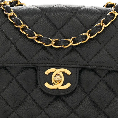 Chanel Caviar Quilted Mini Square Flap Black 6 of 14