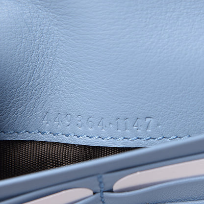 Gucci Soft Microguccissima Continental Zip Wallet Mineral Blue 7 of 8