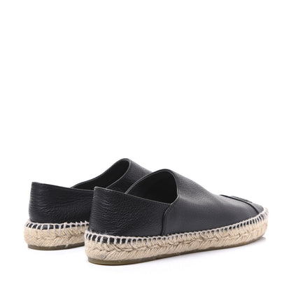 Chanel Grained Calfskin CC Espadrilles 40 Black 4 of 8