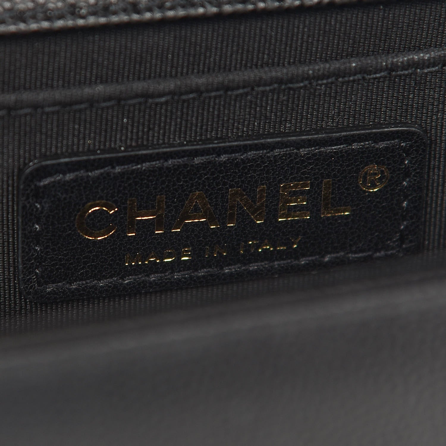 Chanel Caviar Quilted Medium Boy Flap Black 6 of 9