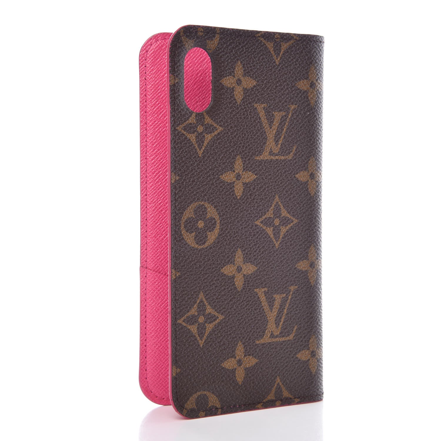 Louis Vuitton Monogram iPhone XS Max Folio Case Rose Pop 3 of 7