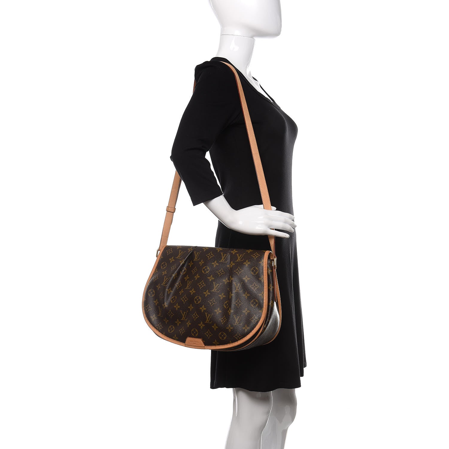 Louis Vuitton Monogram Menilmontant MM 2 of 12