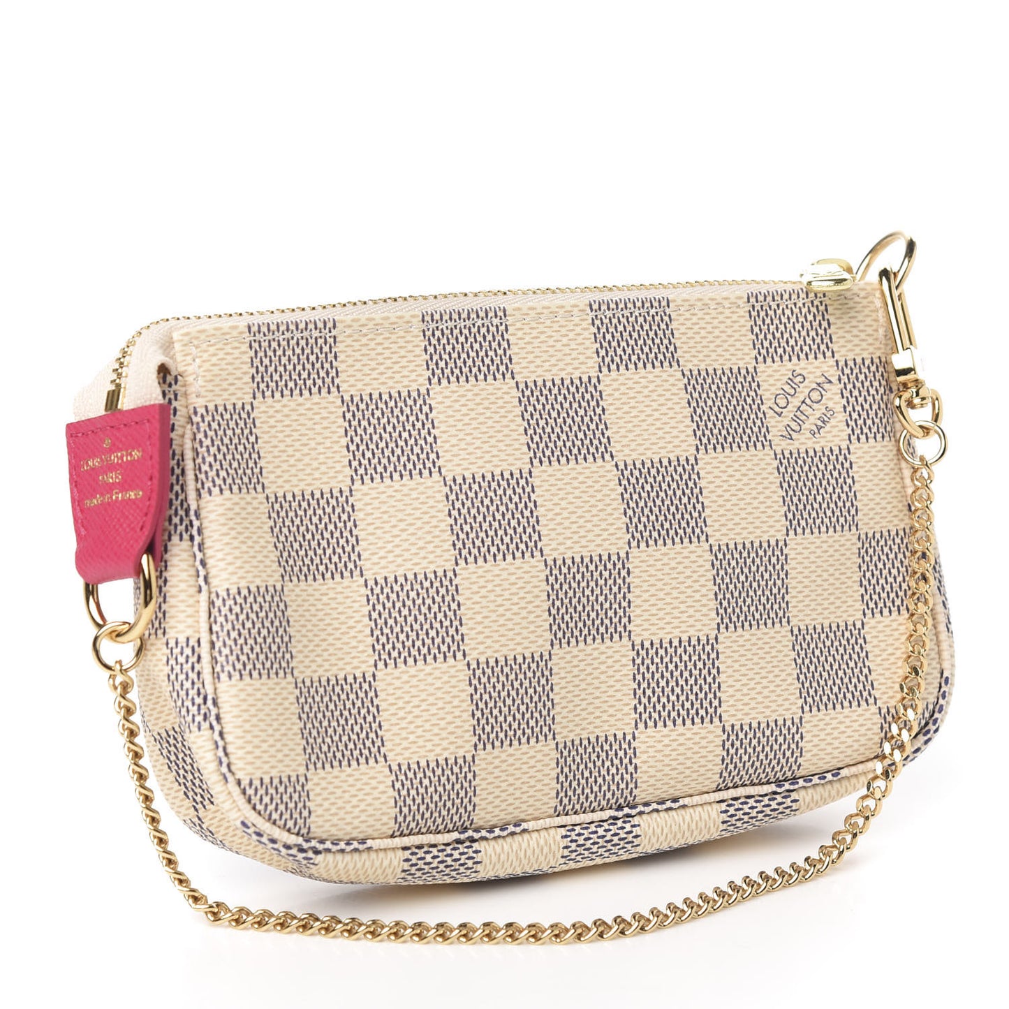 Damier Azur 2015 Christmas Animation Mini Pochette Accessories