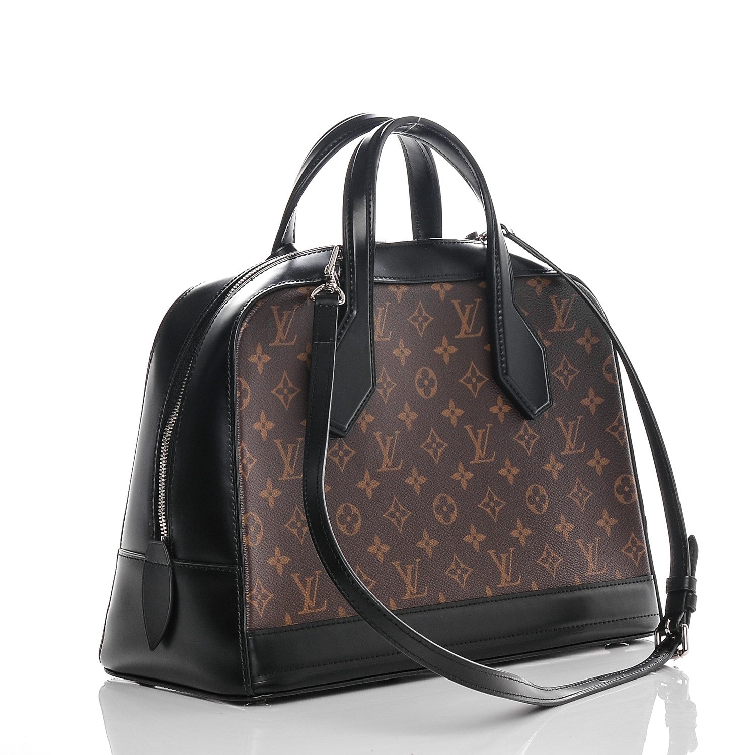 Louis Vuitton Monogram Dora MM Black 3 of 7
