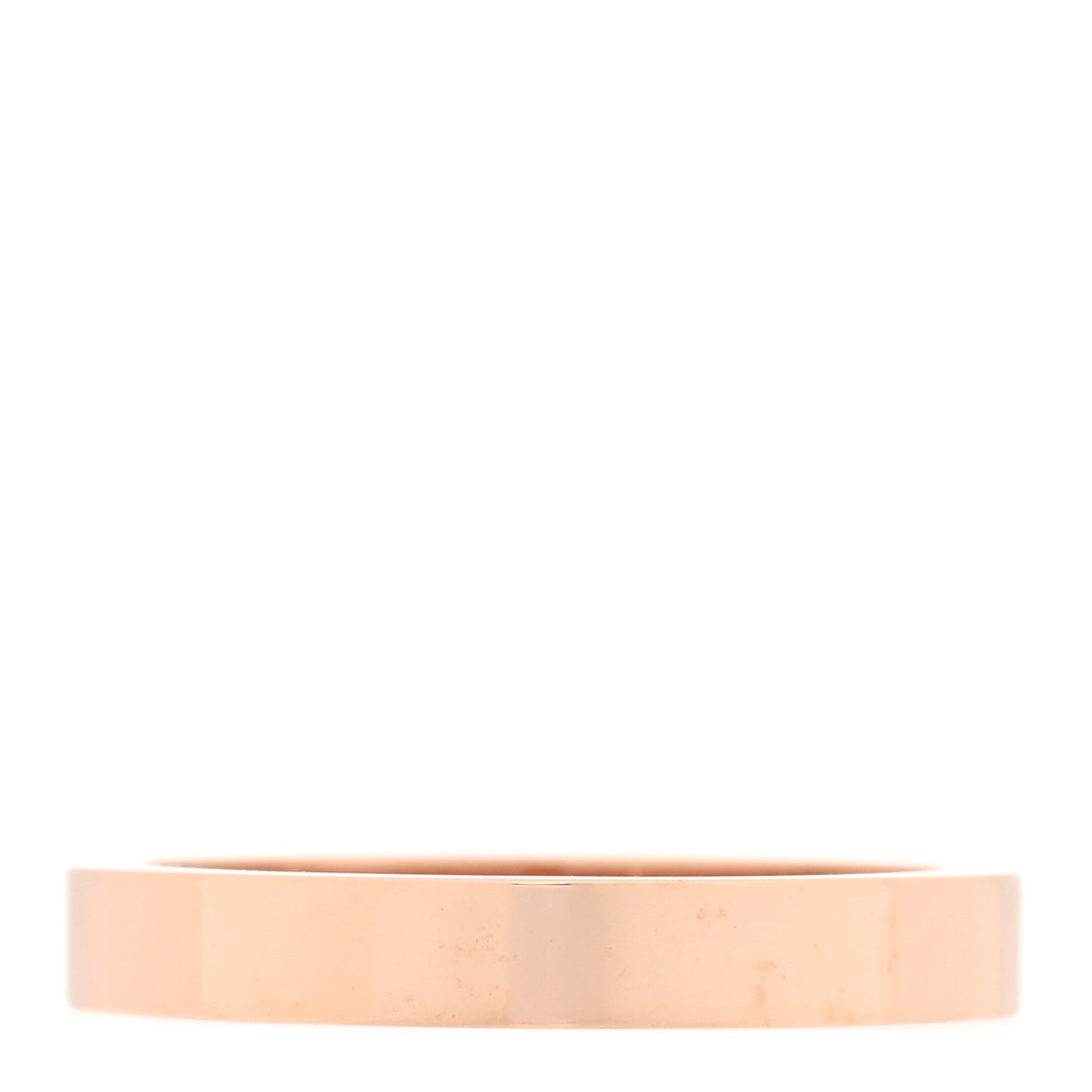 18K Pink Gold Diamond 3mm C De Cartier Wedding Band Ring 52 6