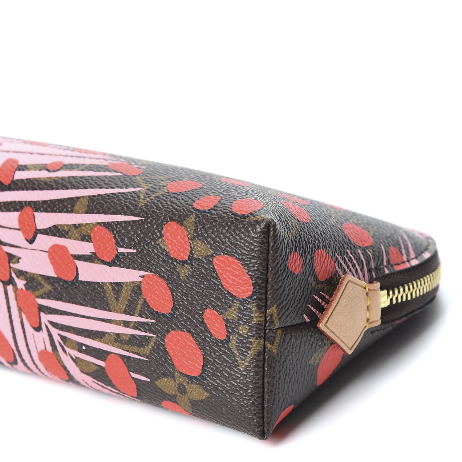 Louis Vuitton Monogram Jungle Dots Cosmetic Pouch Sugar Pink Poppy 6 of 7