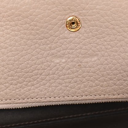 Louis Vuitton Taurillon Capucines Compact Wallet Galet 8 of 9
