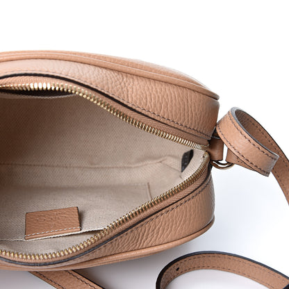 Gucci Pebbled Calfskin Small Soho Disco Bag Rose Beige 4 of 9