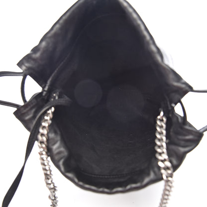 Saint Laurent Lambskin Small Teddy Bucket Bag Black 6 of 11