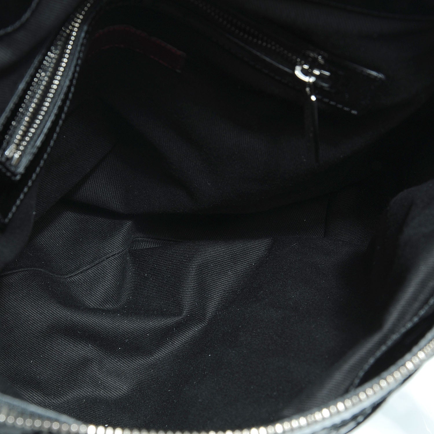 Valentino Garavani Patent Maizeon Studded Tote Black 5 of 7