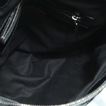 Valentino Garavani Patent Maizeon Studded Tote Black 5 of 7