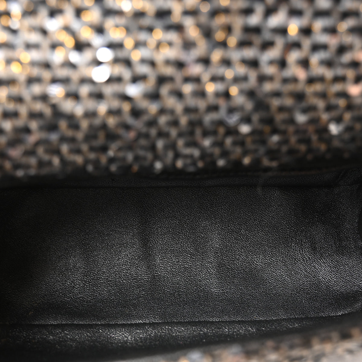 Chanel Tweed Sequin Mini Reissue Flap Grey Multicolor 5 of 10