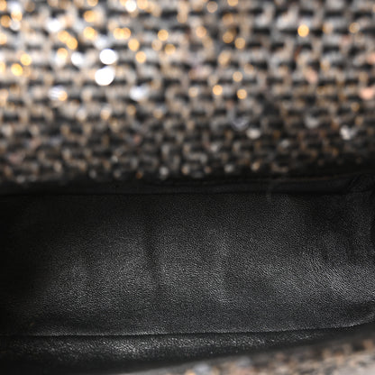 Chanel Tweed Sequin Mini Reissue Flap Grey Multicolor 5 of 10