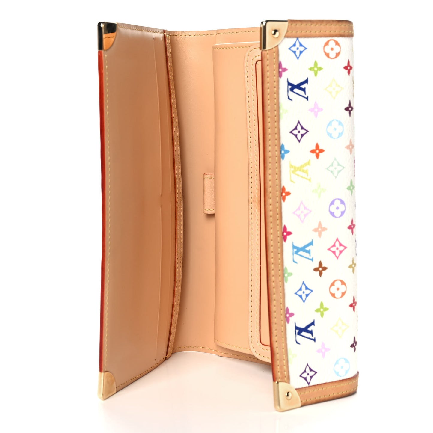 Monogram Multicolor Porte Tresor International Wallet White