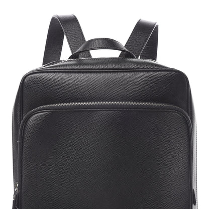 Prada Saffiano Cuir Briefcase Backpack Black 8 of 13