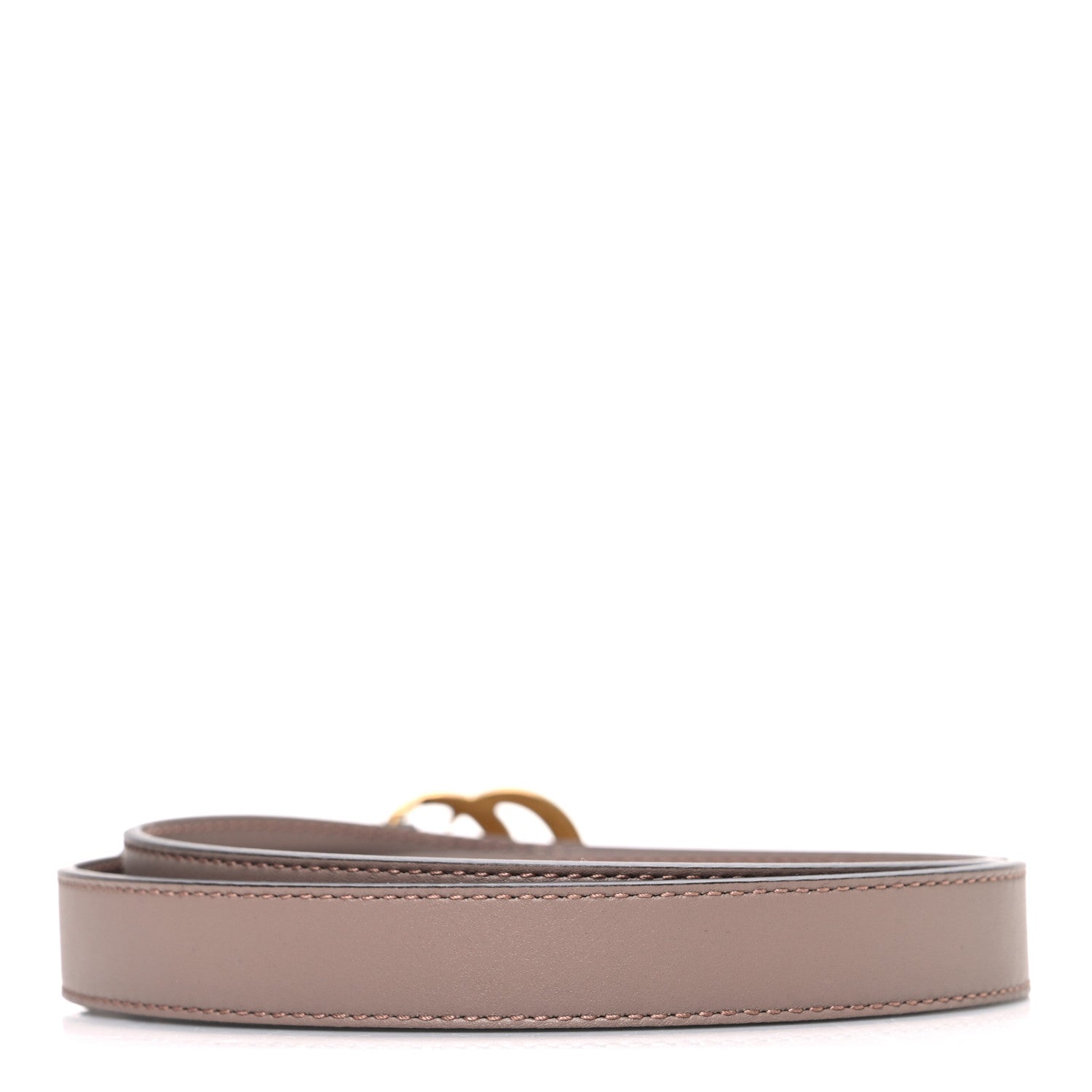 Gucci Calfskin Double G 20mm Belt 95 38 Porcelain Rose 2 of 5