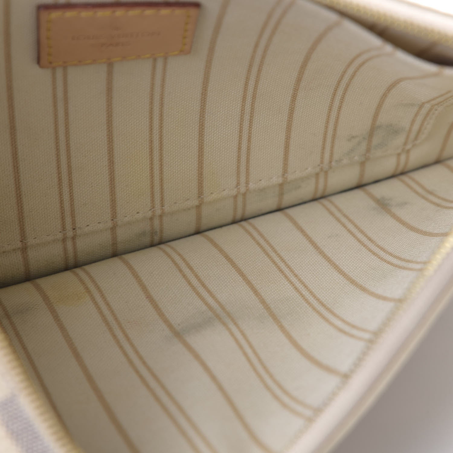 Louis Vuitton Damier Azur Neverfull MM GM Pochette 5 of 13