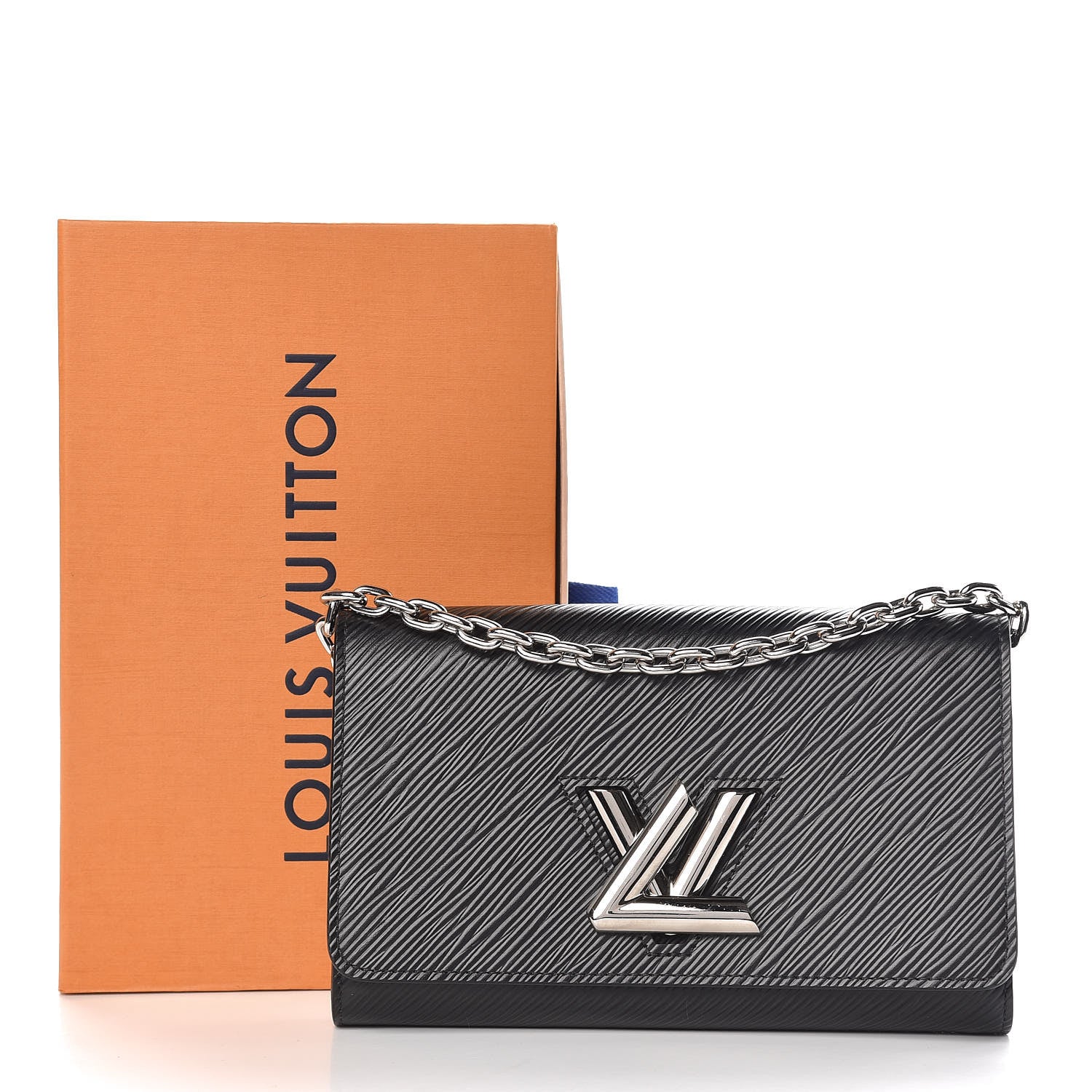 Louis Vuitton Epi Twist Chain Wallet Black 8 of 8