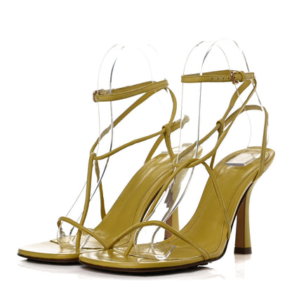 Bottega Veneta Crush Calfskin The Line 90mm Sandals 36 Acid 3 of 11