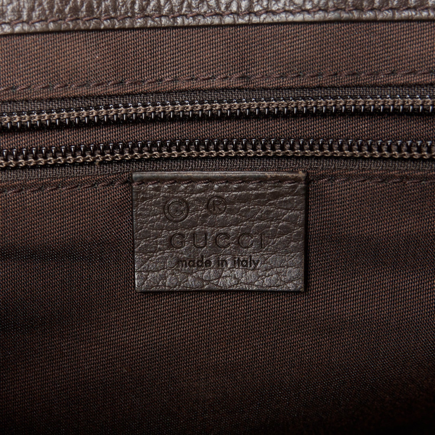 Gucci Monogram Flap Messenger Bag Beige Dark Brown 6 of 12