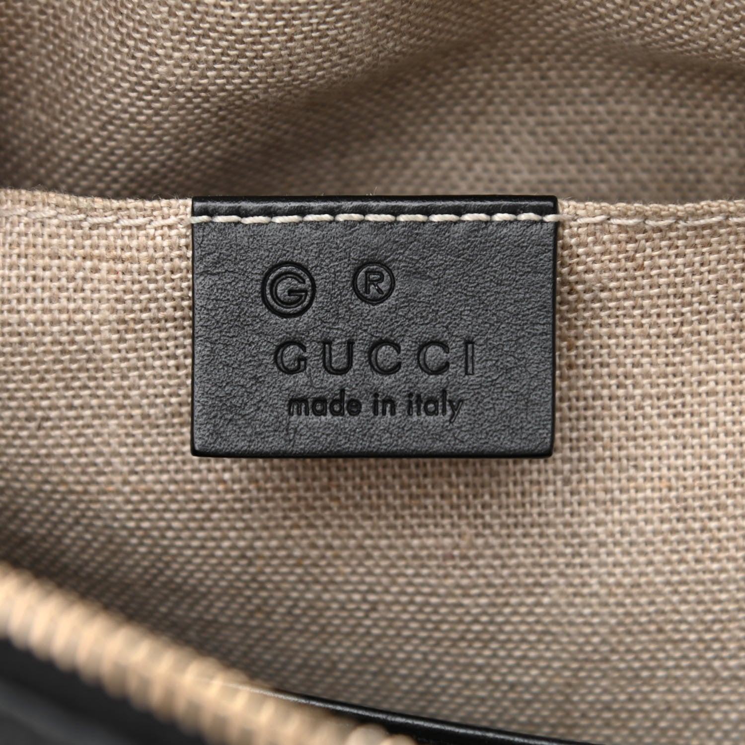 Gucci Microguccissima Mini Bree Messenger Bag Black 6 of 10